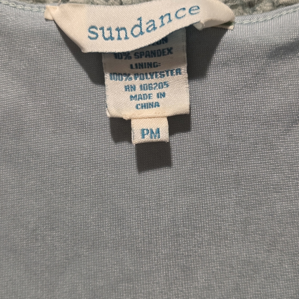 Sundance Soft Blue Lace Dress - Picture 2 of 3